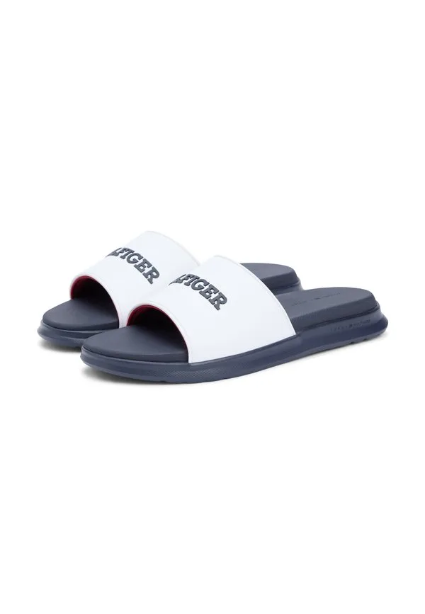 Hilfiger монотипные горки для бассейна мулы Tommy Hilfiger, White — фото 2