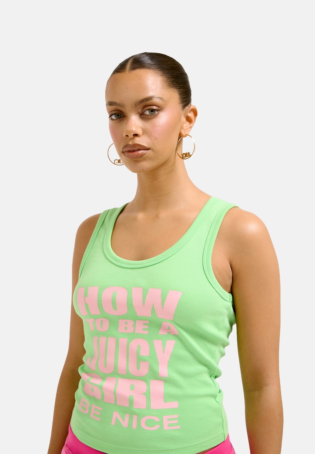 

Топ Juicy Couture, светло-зеленый