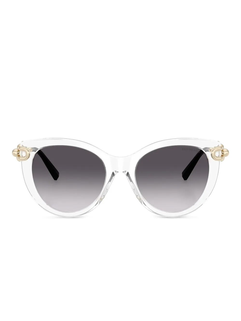 

Солнцезащитные очки в оправе 'кошачий глаз' Tiffany & Co Eyewear, белый