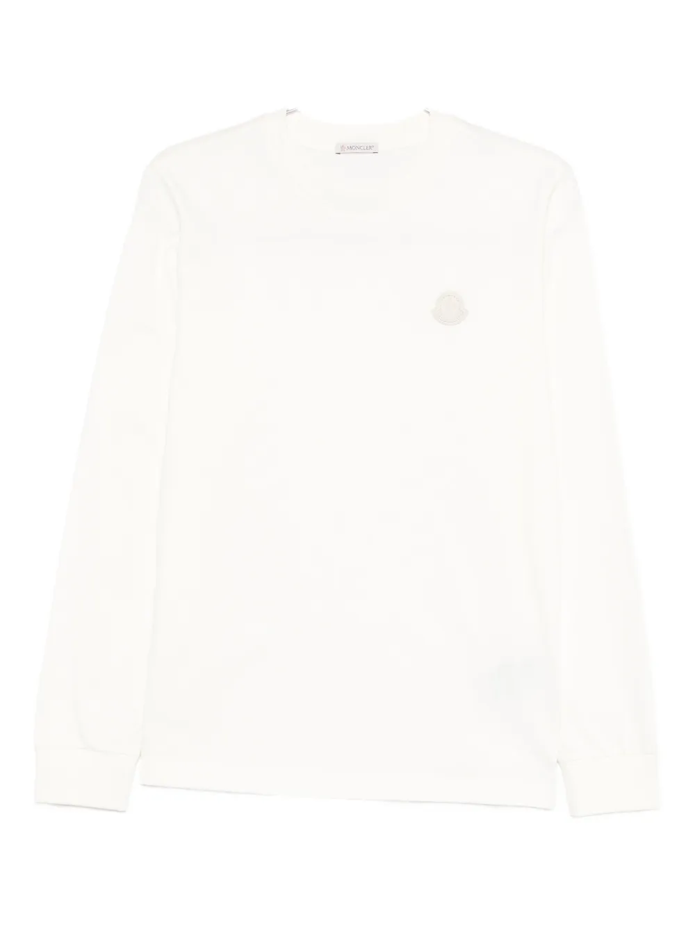 

Лонгслив Moncler, белый
