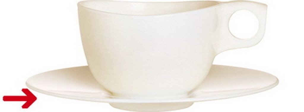 

6 блюдец Intensity 16 см ZENIX by Arcoroc, обеденные тарелки, обеденный сервиз