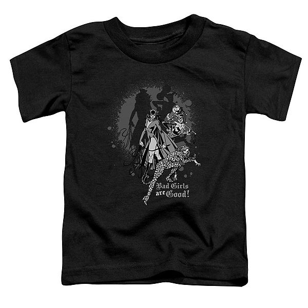 

Футболка с коротким рукавом для малышей DC Comics Bad Girls Are Good Licensed Character