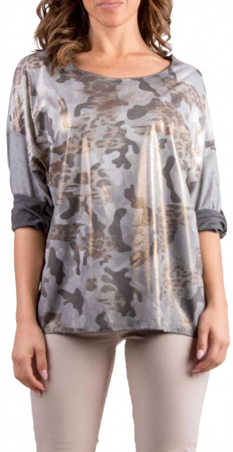 

Темно-серый свитер с круглым вырезом Di Svago Gigi Moda, Charcoal