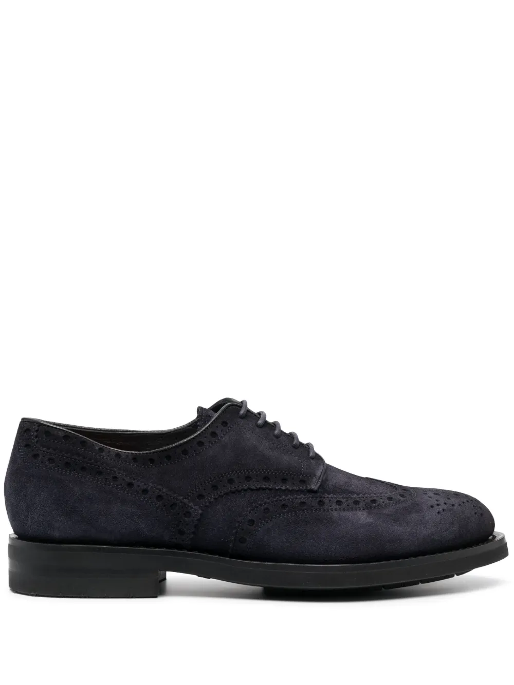 

Броги Emil на шнуровке Santoni, синий