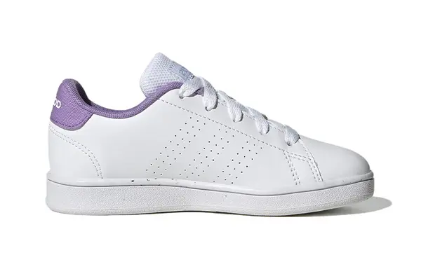 Кроссовки (PS) Adidas Tennis Advantage Lifestyle Court 'White Violet Fusion', белый — фото 2