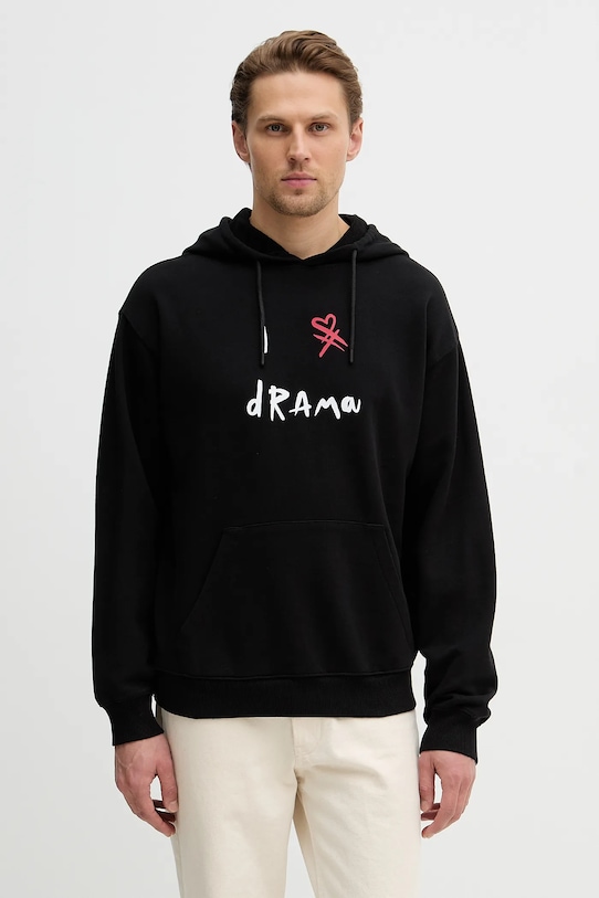 

Хлопковая толстовка United Colors of Benetton, черный