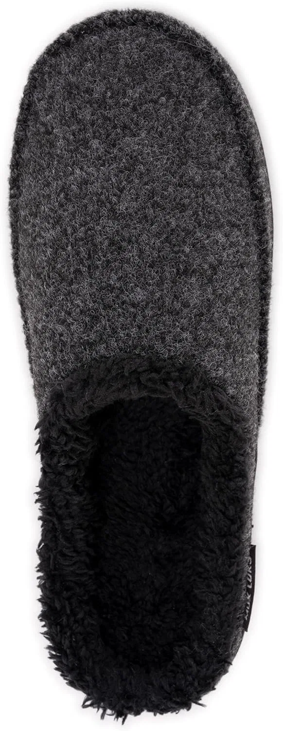 Тапочки из искусственной шерсти MUK LUKS, черный — фото 2