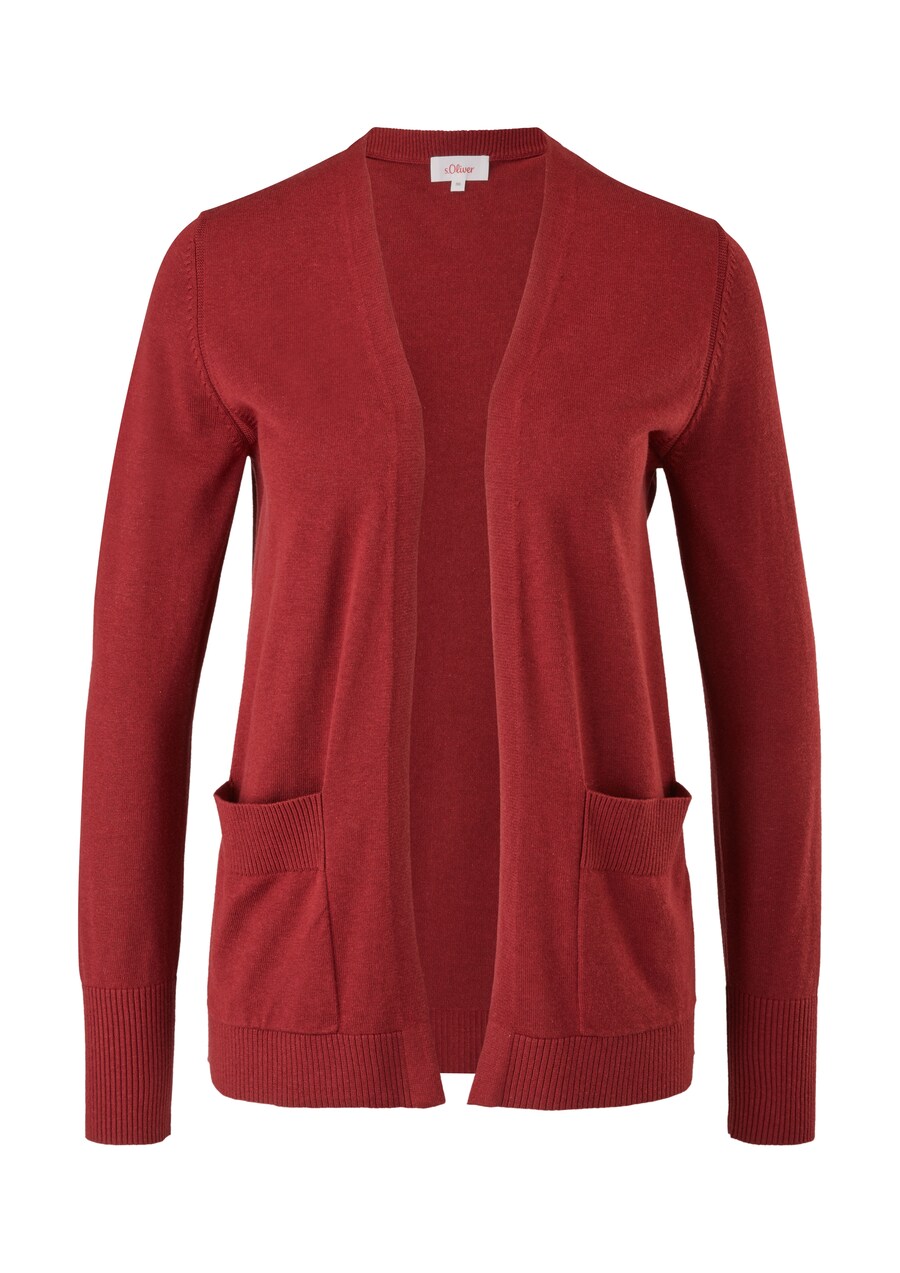 

Вязаный кардиган s.Oliver, Wine red