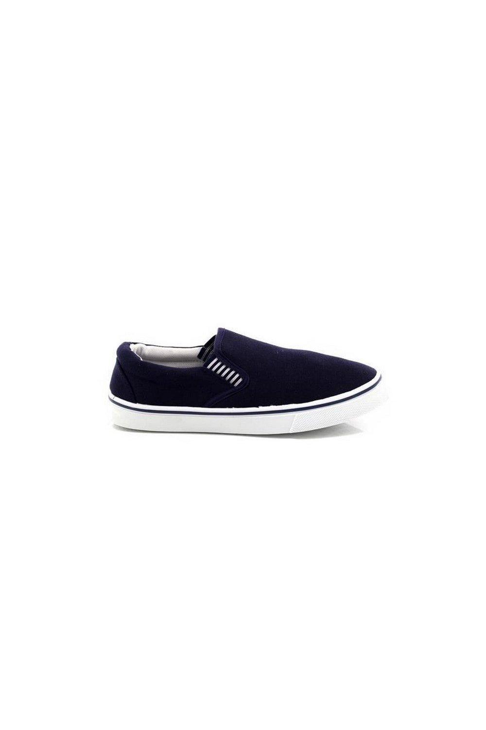 

Кроссовки Gusset Casual Canvas Yachting Shoes Dek, темно-синий, Синий;белый, Кроссовки Gusset Casual Canvas Yachting Shoes Dek, темно-синий