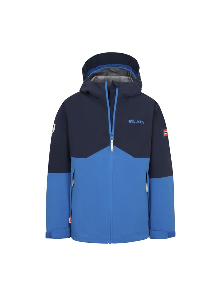 

Куртка Trollkids Gjende, цвет navy/blue