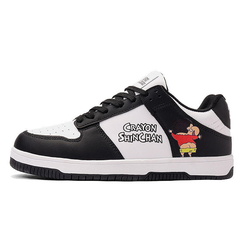 

Кроссовки Crayon Shinchan/Crayon Shinchan Skateboarding Shoes Unisex Low-top, черный