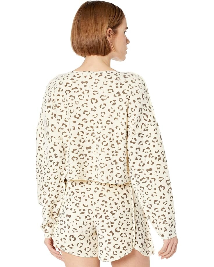 

Пижамный комплект Free People Rain Check Set, цвет Cream Combo