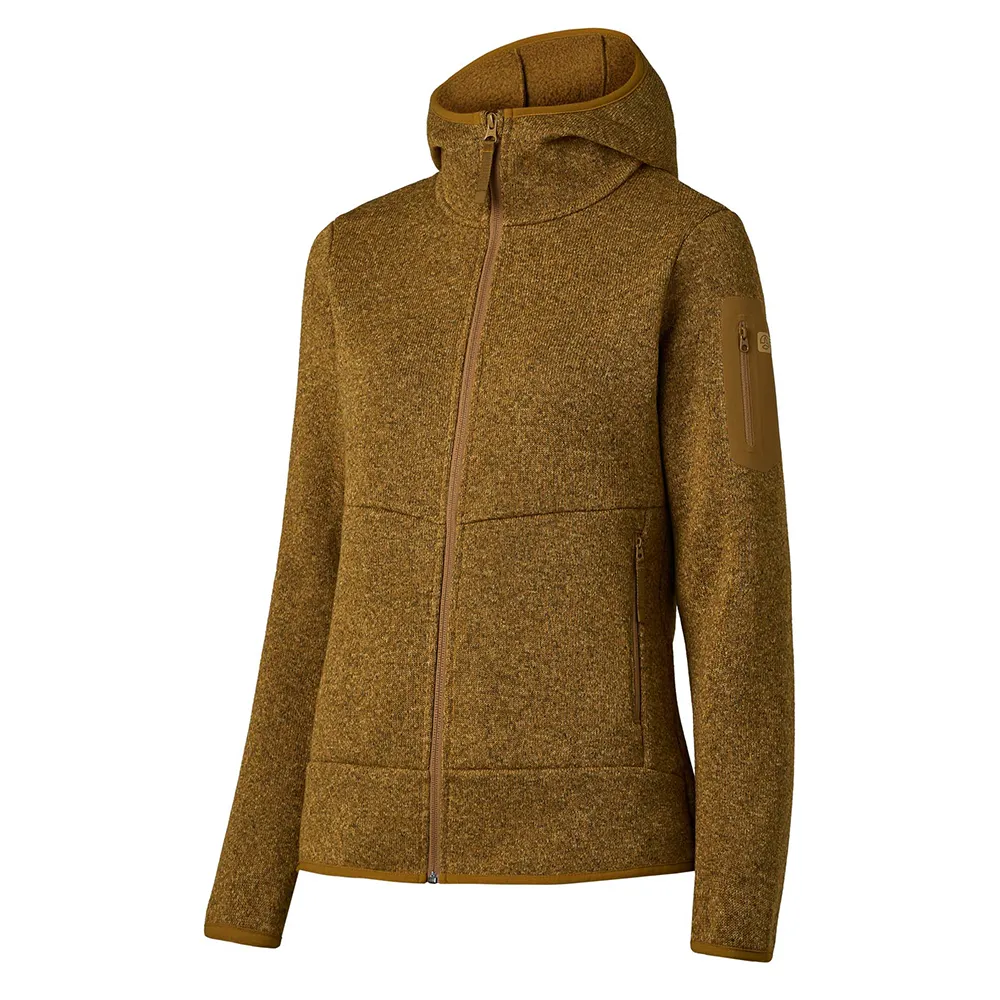 

Флис Ternua Innu Low Impact full zip, коричневый