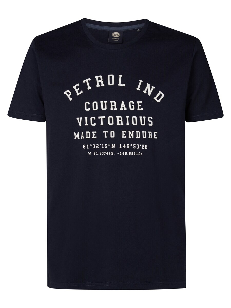 

Классическая футболка Petrol Industries Shirt Castner, темно-синий