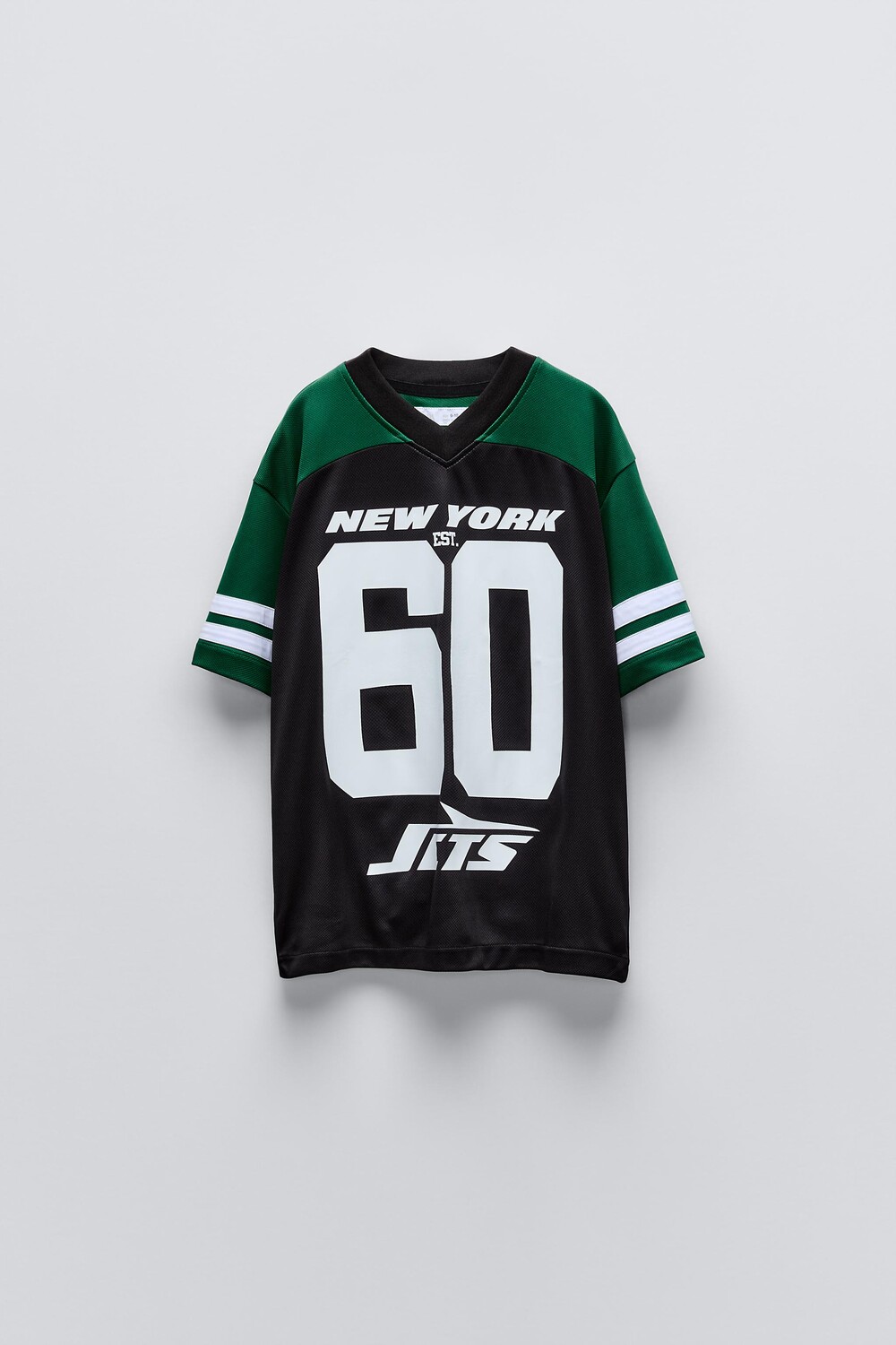 

Футболка new york jets nfl ZARA, темный антрацит