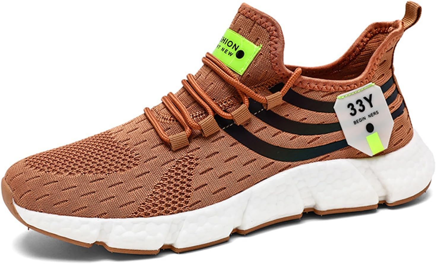 

Мужские легкие дышащие кроссовки для бега с амортизацией Abborora, хаки