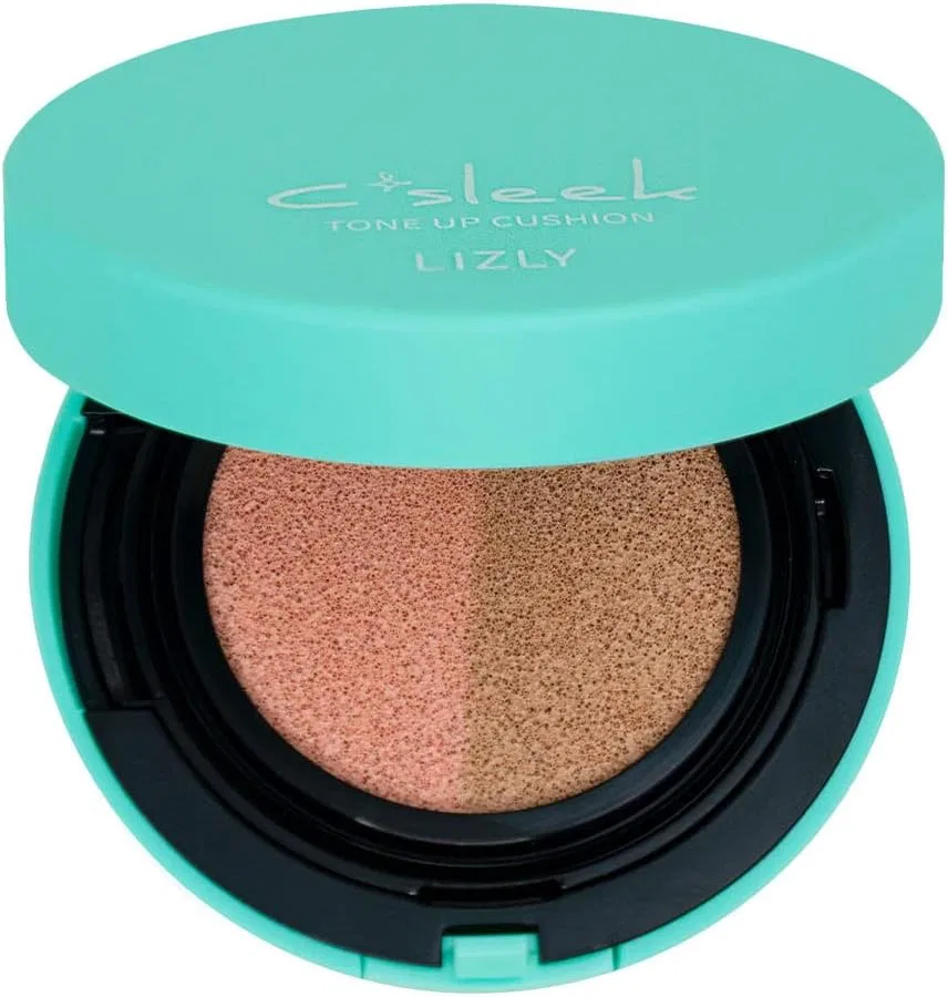 Тональная основа Tone Up Cushion Lizly с ароматическим полотенцем, натуральный