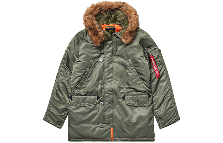 

Alpha Industries Парка мужская, Army Green