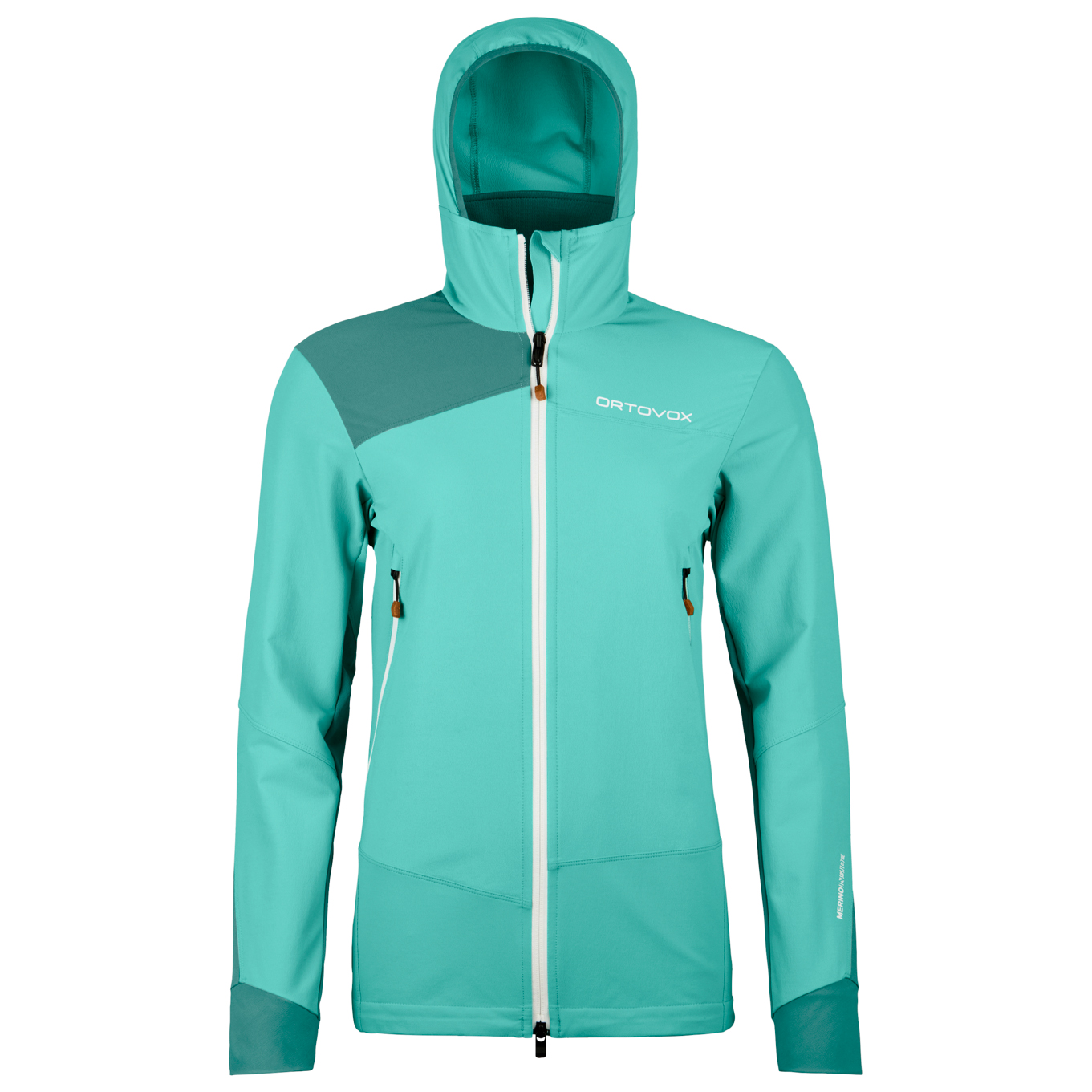 

Куртка из софтшелла Ortovox Women's Pala Hooded, цвет Aquatic Ice