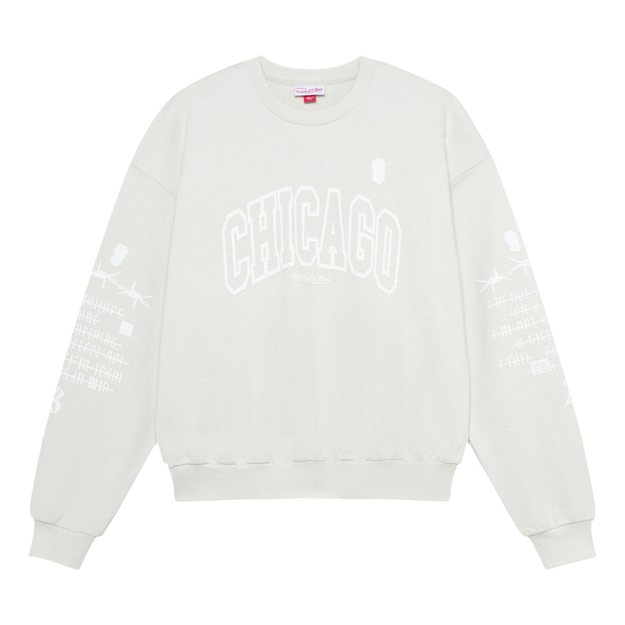 

Худи Mitchell & Ness x NBA Chicago Bulls Sweatshirt 'Grey', серый