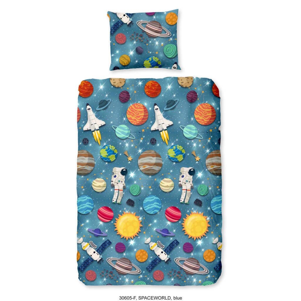 

Детский комплект постельного белья Good Morning Spaceworld 140×200/220 см