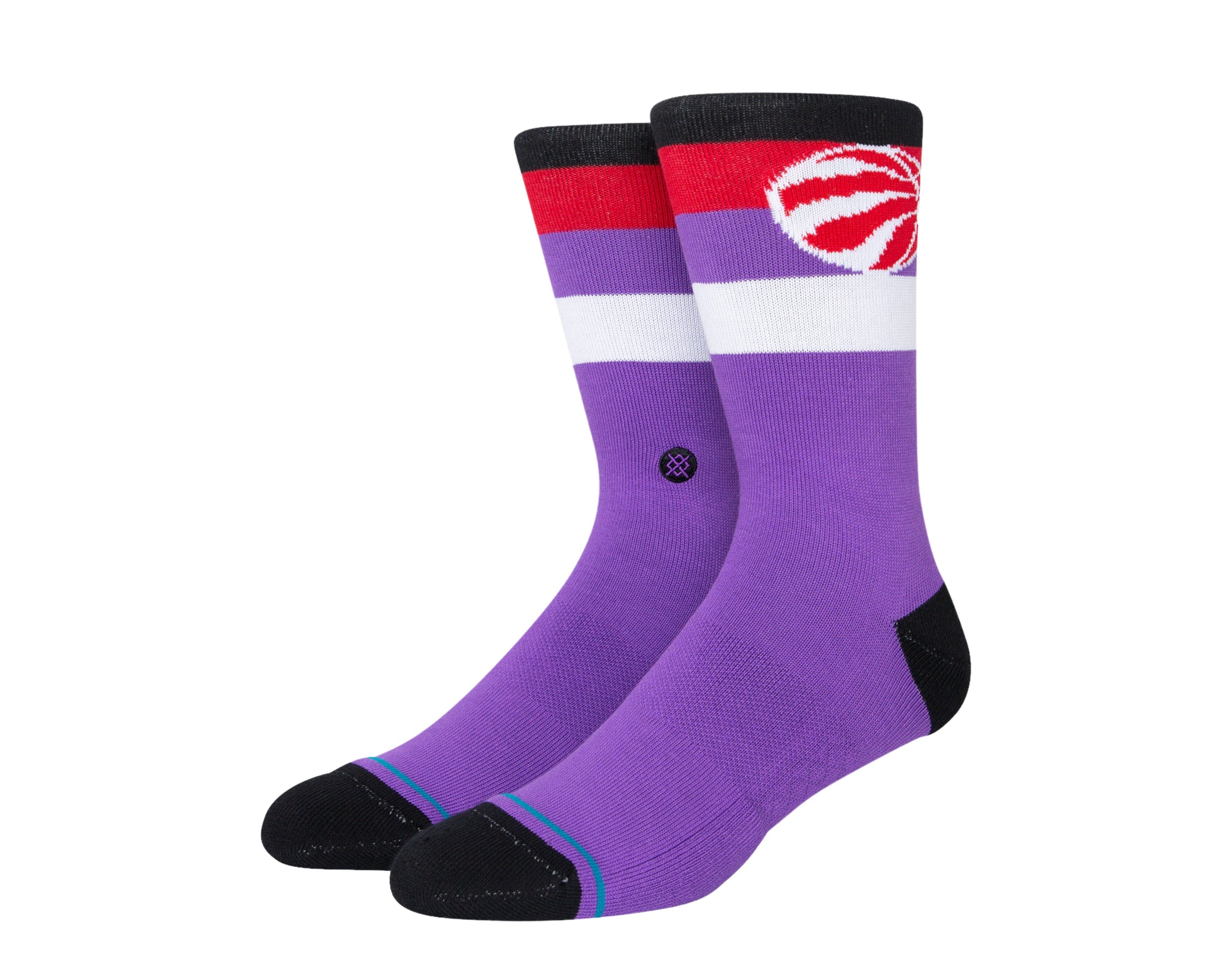 

Носки Stance x NBA Toronto Raptors ST Crew Purple A555C22RAP-RED