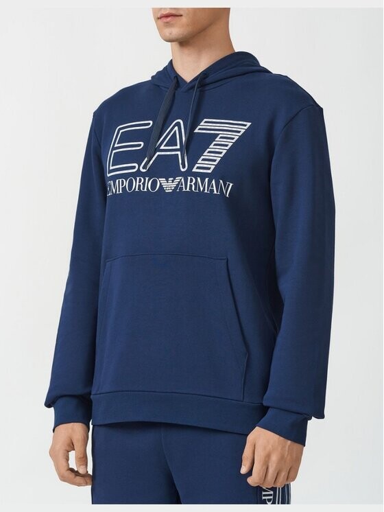 

Толстовка regular fit Ea7 Emporio Armani, синий