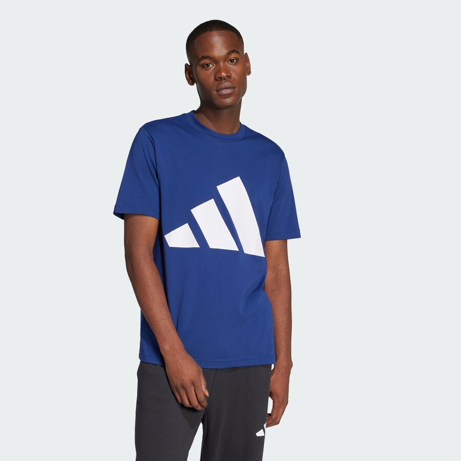 Рубашка для выступлений ADIDAS SPORTSWEAR Essentials, темно-синий — фото 2
