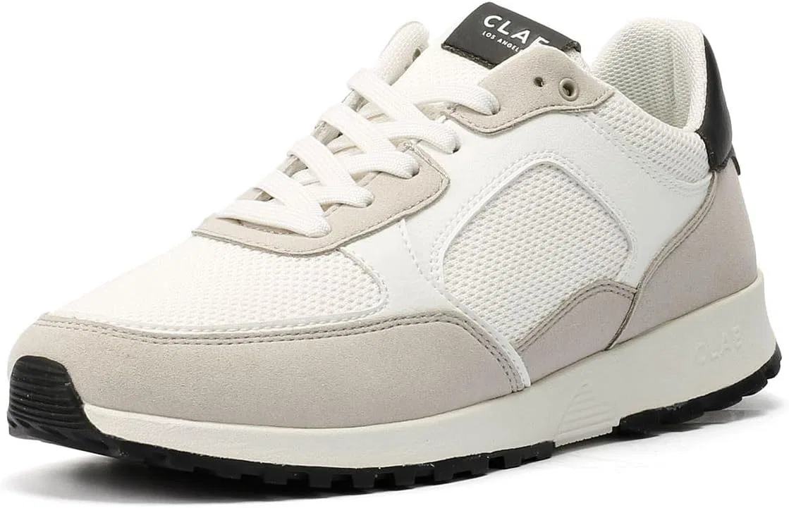 Кроссовки Clae Joshua Herren Weiße, White — фото 3