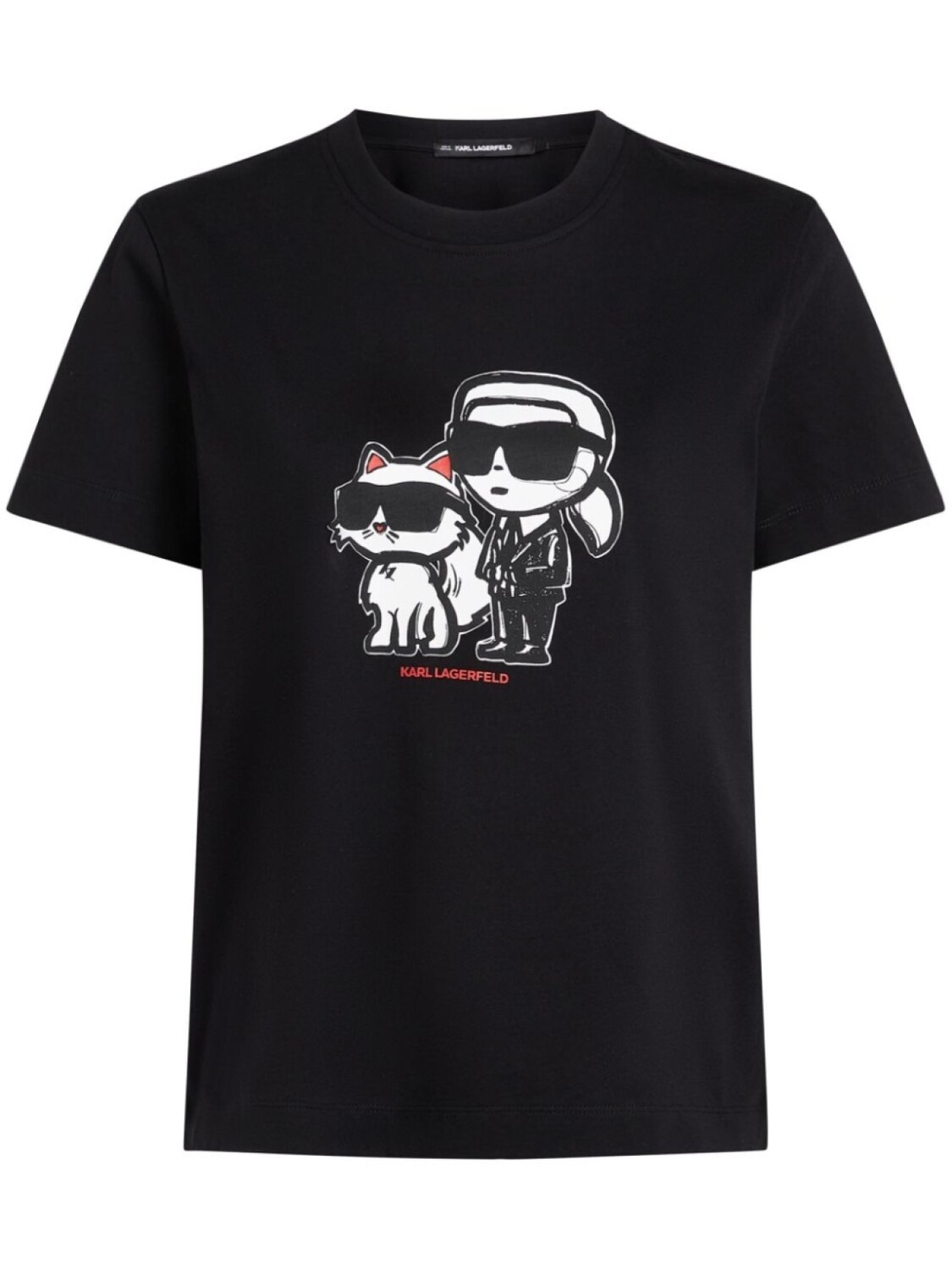 

Футболка Ikon Choupette Karl Lagerfeld, черный