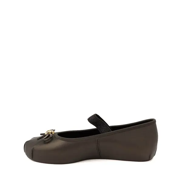 

Балетки Mini Melissa Sophie Ballet Flat, черный металлик