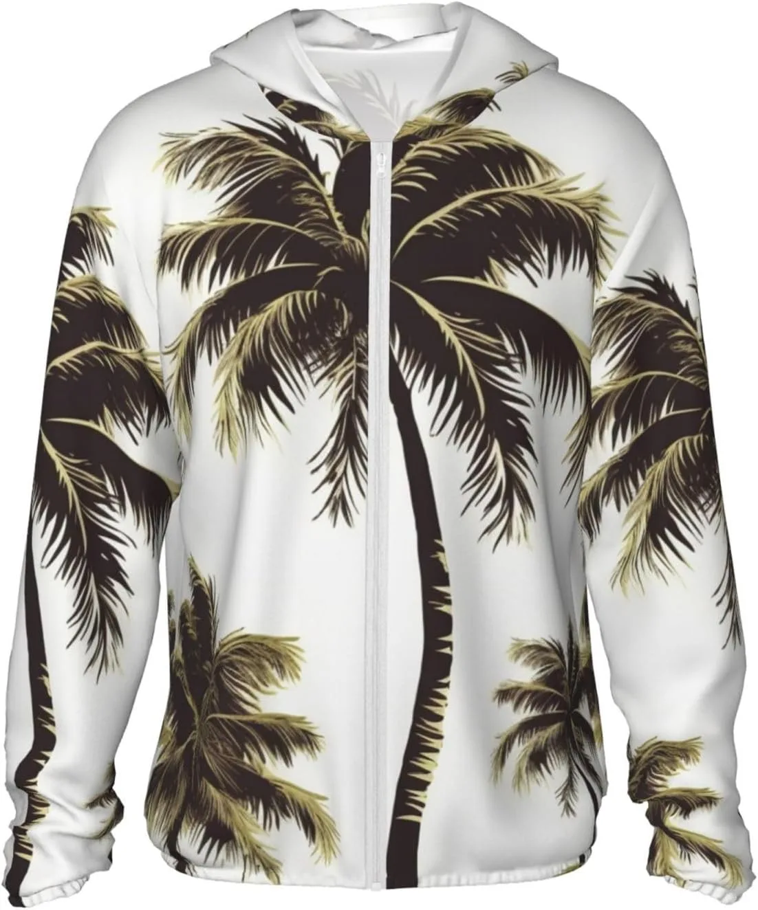 

Толстовка с капюшоном Unisex для защиты от солнца Palm Tree UPF 50+ GDSHJKLW