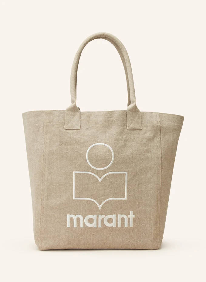 

Шоппер yenky Marant Étoile, бежевый