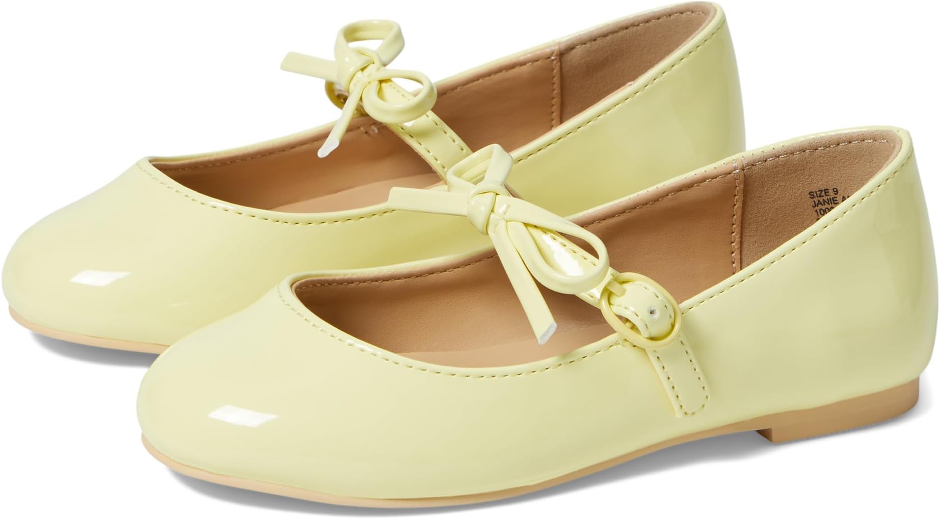 

Туфли на плоской подошве Janie and Jack Patent Bow Flat, цвет Multicolor 1