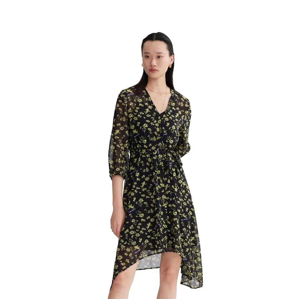 

Платье Lily Floral, черный