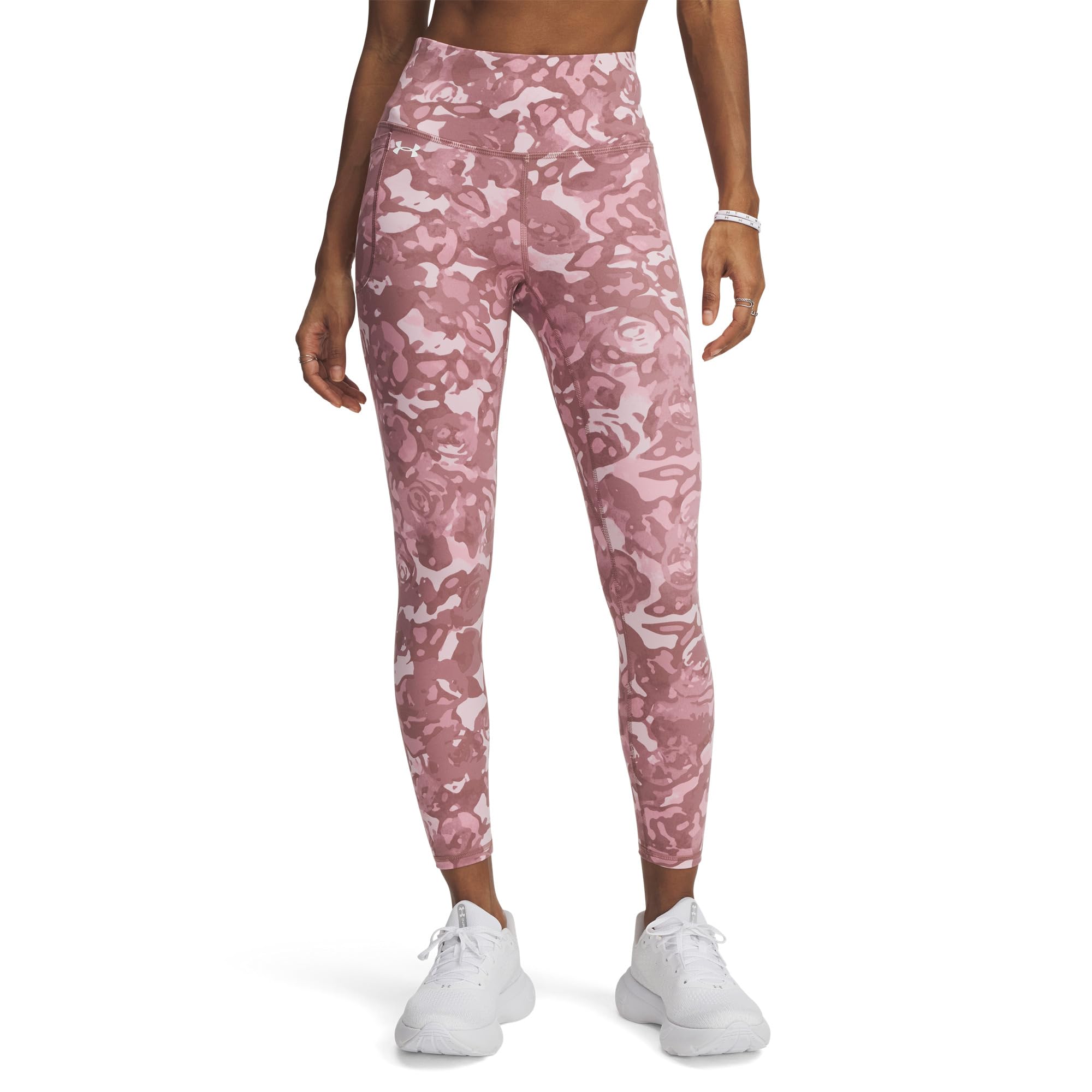 

Брюки Under Armour Motion Print Ankle Leggings, Prime Pink/Pink Elixir/White