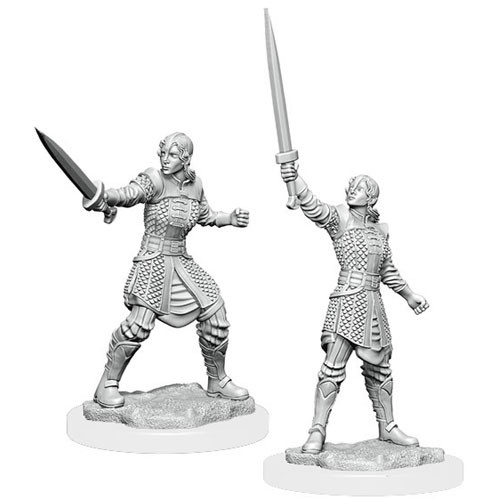 

Миниатюра WizKids/NECA Critical Role Unpainted Miniatures: W1 Human Dwendalian Empire Fighter