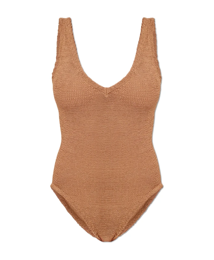 

Слитный купальник Сэди Hunza G, коричневый