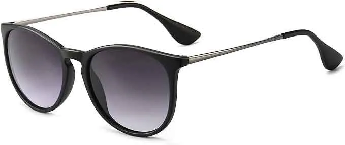 

Винтажные круглые солнцезащитные очки для женщин и мужчин в классическом ретро-дизайнерском стиле Generic, Polarized Brown Lens/Leopard Frame (Glossy Finish)