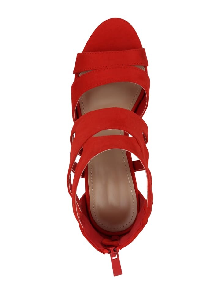 Сандалии на плоской подошве VAN HILL High Heels Scarlett, красный — фото 4