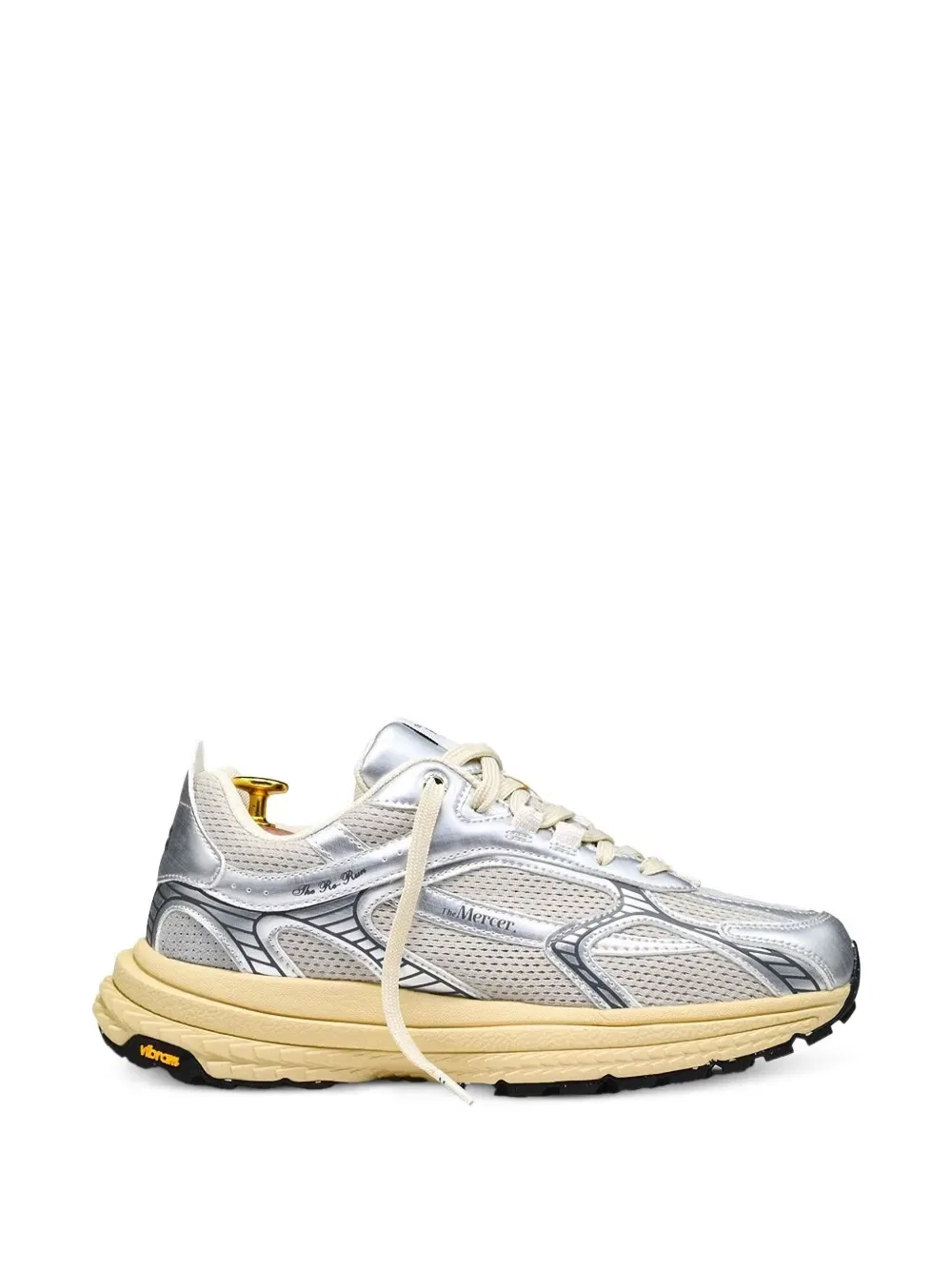 Кроссовки Vibram Re-run The Mercer Brand, серебро