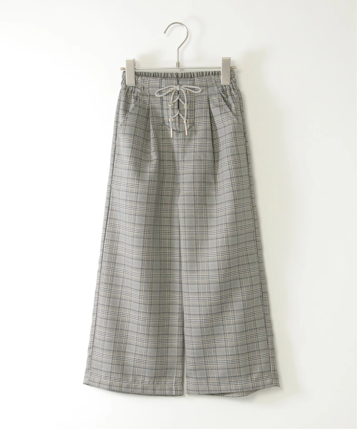 Широкие брюки на шнуровке (120–160 см) Ikka, Medium Gray — фото 2