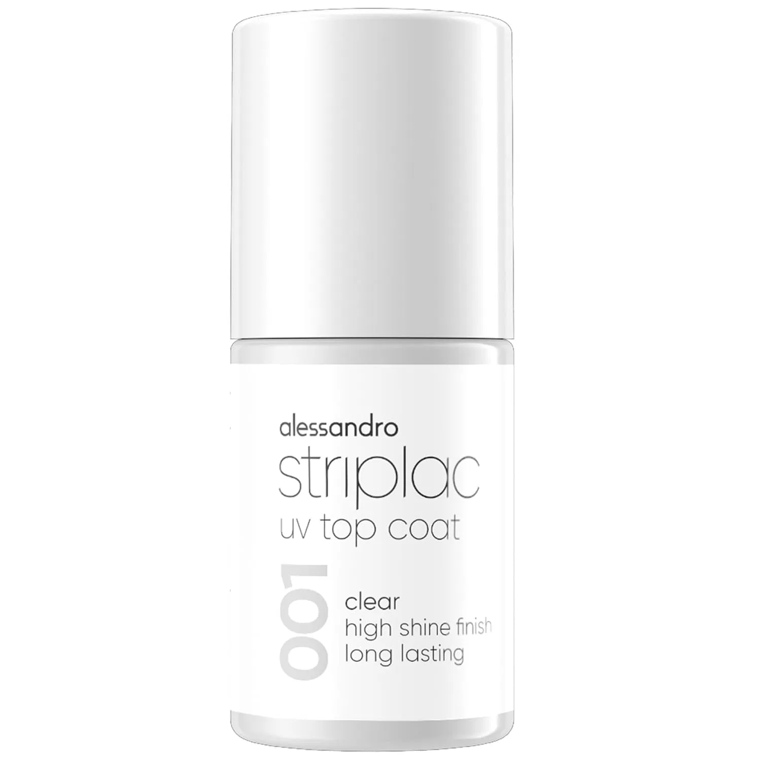 Верхнее покрытие для ногтей UV Top Coat Clear от alessandro Striplac Alessandro