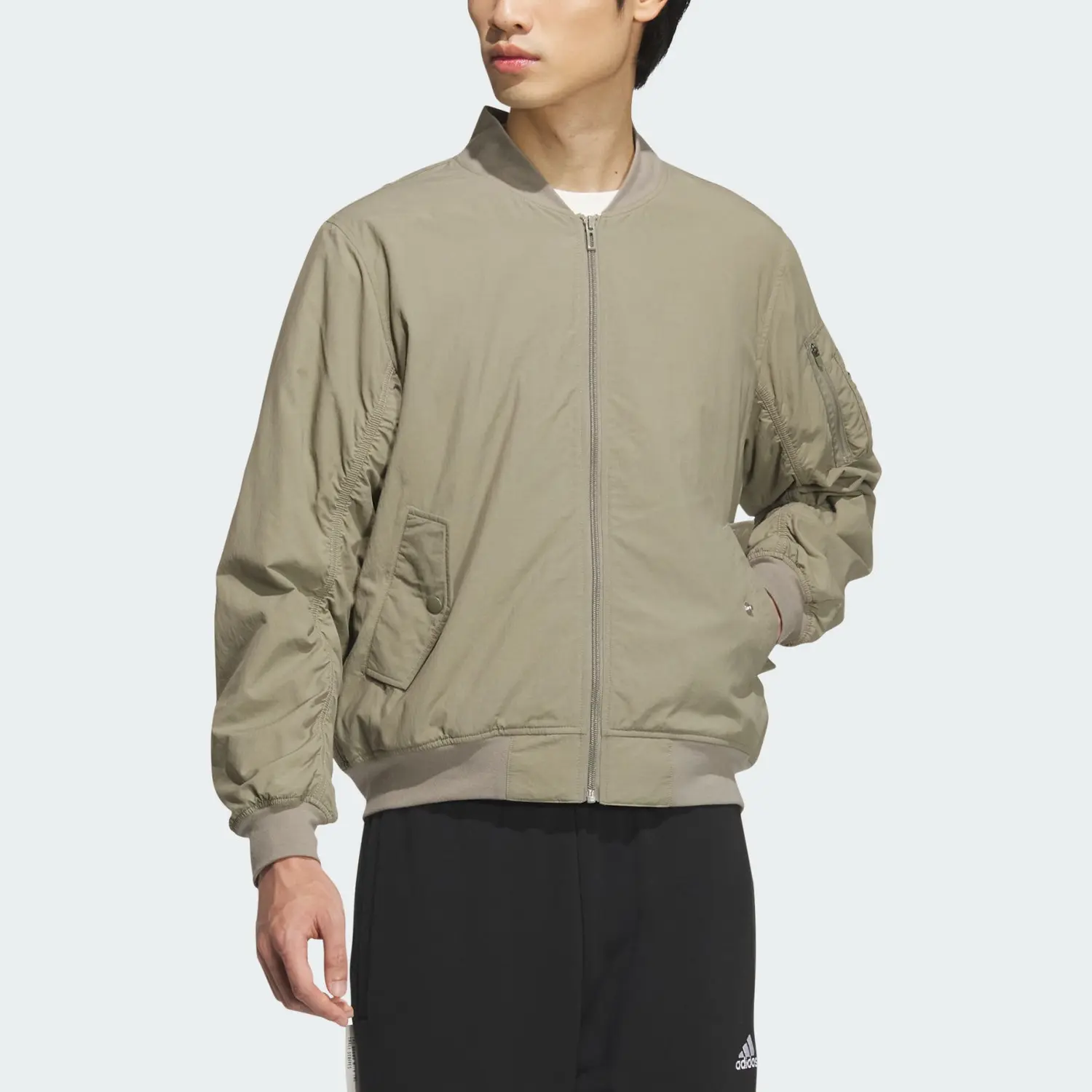 Куртка-бомбер Adidas Earth Brown, Earth Umber — фото 3