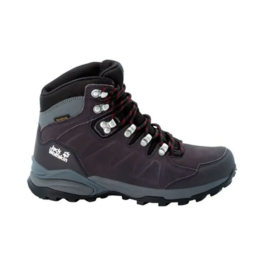 

Треккинговые ботинки Jack Wolfskin Refugio Texapore Mid, фиолетовый