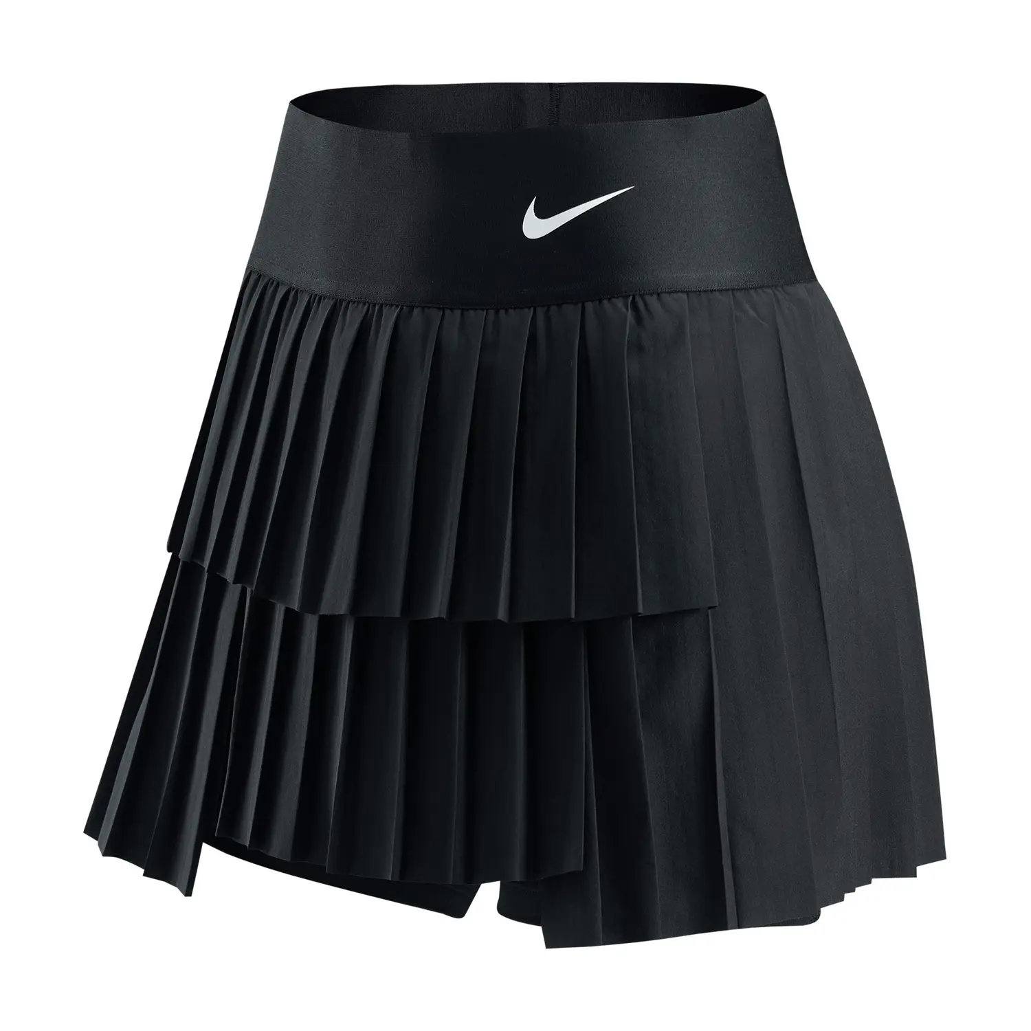 

Короткая юбка Court Advantage Casual женская черно-белая Nike