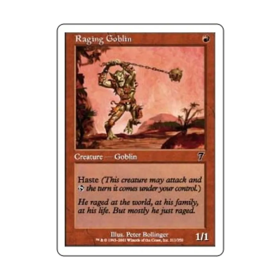 

CCG Бешеный гоблин (клавиша C), MTG - 7th Edition
