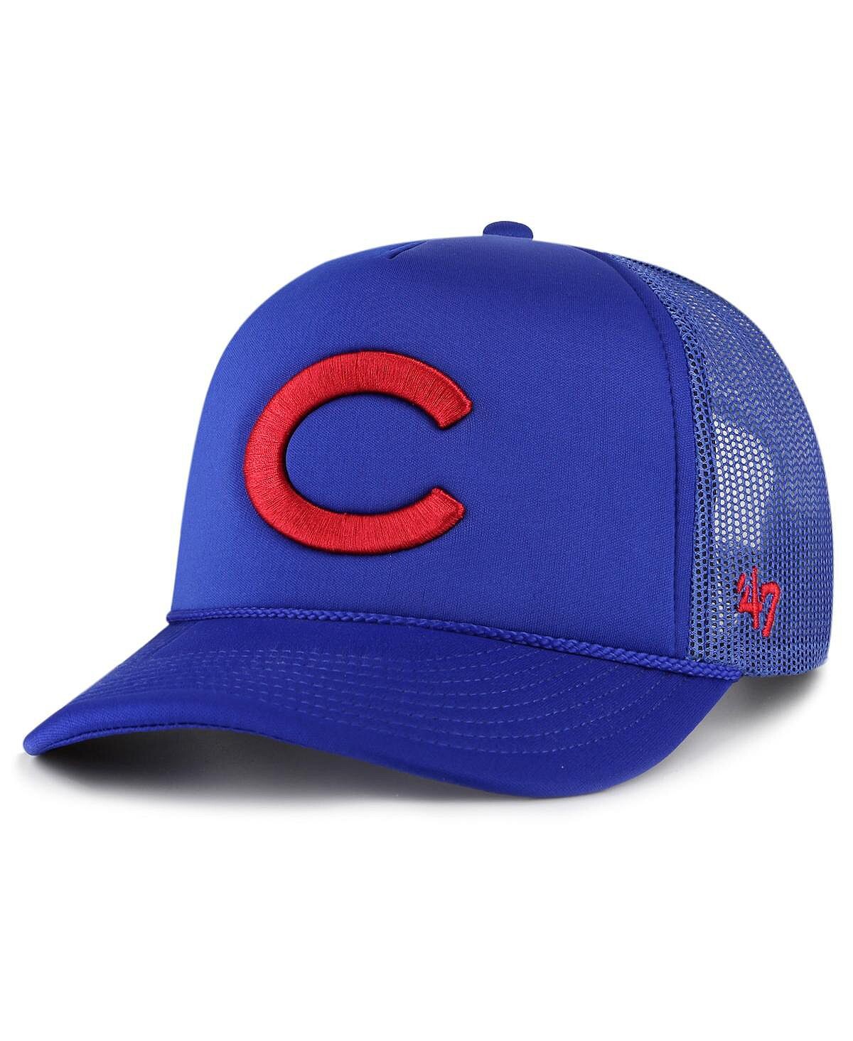 

Мужская кепка Trucker Snapback с логотипом Royal Chicago Cubs '47 Brand