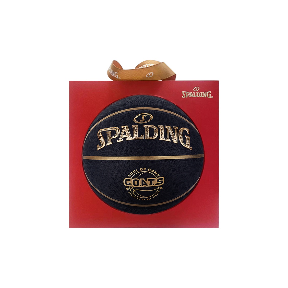 

SPALDING GOATS Training Series баскетбольный мяч black gold, отличное ощущение в руке размер 7 тренировочный унисекс Китай