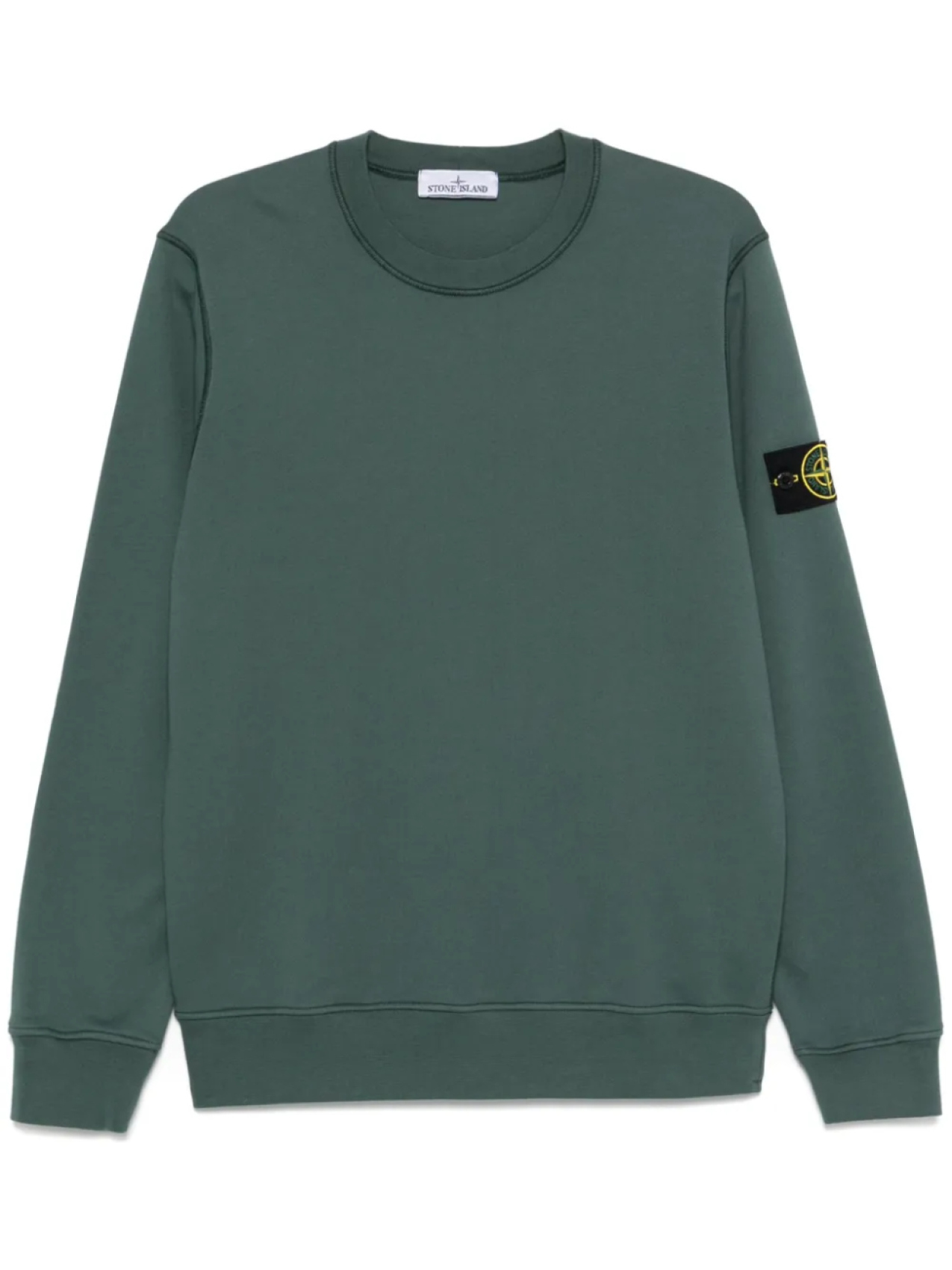 

Толстовка из флиса «Мальфиле» с эффектом «старины» Stone Island, зеленый